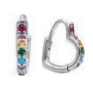 Bijouxmed orecchino post 6 heart