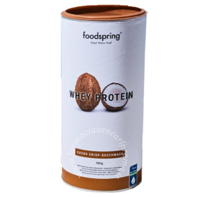 Foodspring Whey protein cocco croccante 750 g