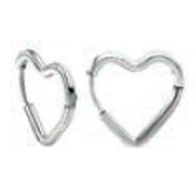 Atelier frattina 88 orecchino cuore argento