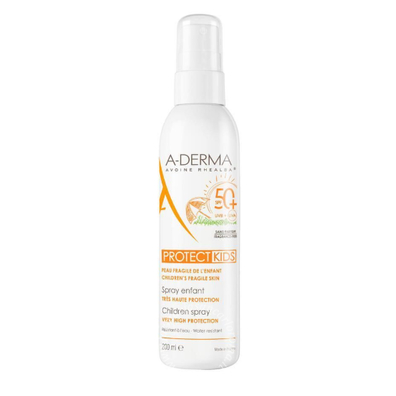 Aderma a-d protect spray kids spf50+ 200 ml