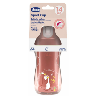 Chicco tazza sport rosa 14m+