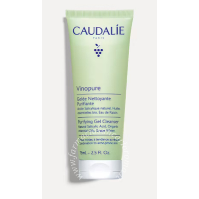 Caudalie Vinopure gel detergente purificante 75 ml