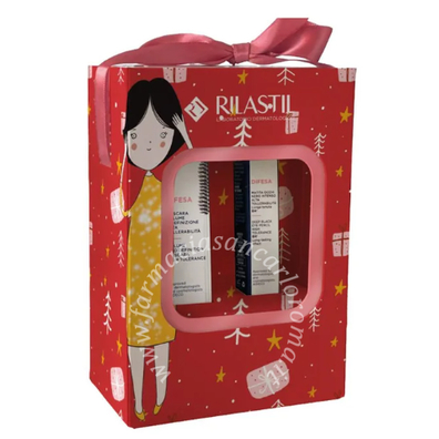 Rilastil difesa mu cofanetto natale 1 mascara nero +  1 matita occhi