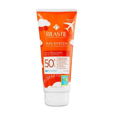 Rilastil sun spf50+ latte velluto 100 ml