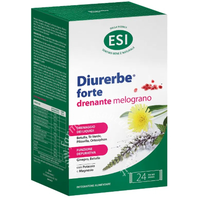 Esi Diurerbe Forte 24 Pocket Drink gusto Melograno