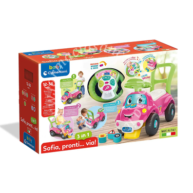 Clementoni Sofia 3 in 1 pronti via