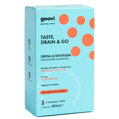 Goovi drenante cranberry&mandarino 24 stick pack