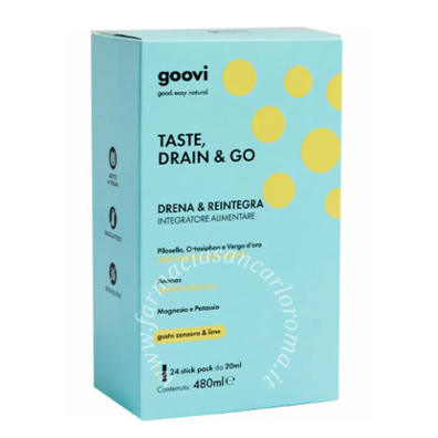 Goovi drenante zenzero&lime 24 stick pack