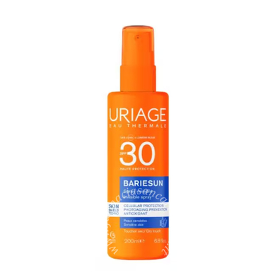 Uriage eau thermale bariesun spf30 spray invisible 200 ml