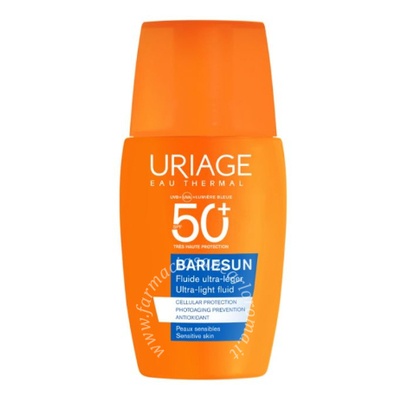 Uriage eau thermale bariesun spf50+ fluide ultra leger 30 ml