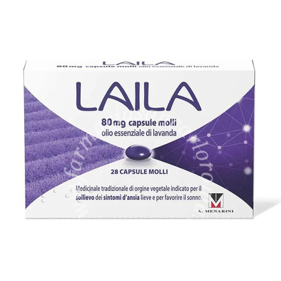 Laila, capsule molli capsule molli 28 capsule in blister pvc/pvdc/al