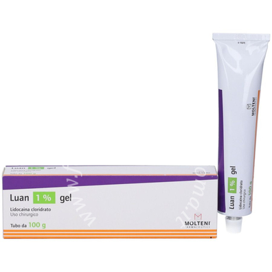 Luan gel  1% gel tubo 100 g 
