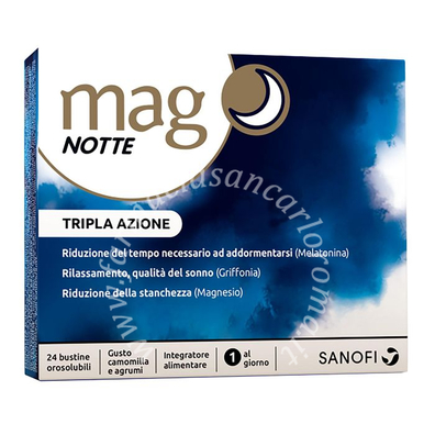 Mag notte 24 bustine orosolubili