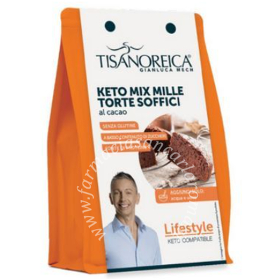 Tisanoreica keto mix torte soffici cacao 400 g