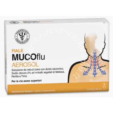 Lfp aerosol lfp mucoflu soluzione ipertonica 10 fiale monodose da 3 ml