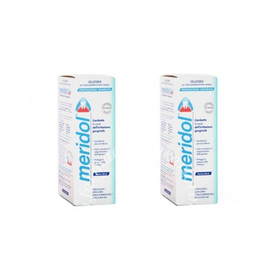 Meridol collutorio bipacco 2 x 400 ml