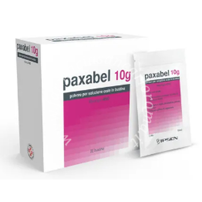 Paxabel 10 g polvere per soluzione orale in bustina 20 bustine di polvere per soluzione orale da 10 g