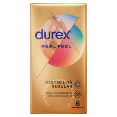 Profilattico durex realfeel 6 pezzi