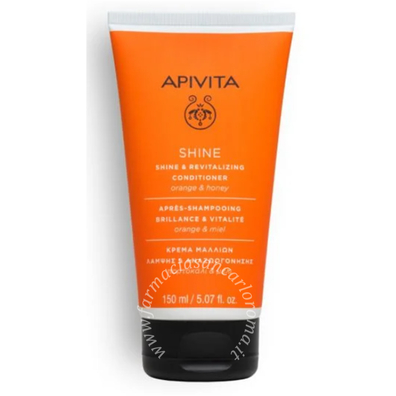 Apivita shine&revital conditioner orange/honey 150 ml