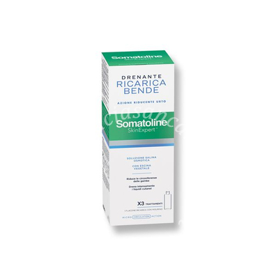 Somatoline skin expert bende snellenti drenanti kit ricarica 400 ml