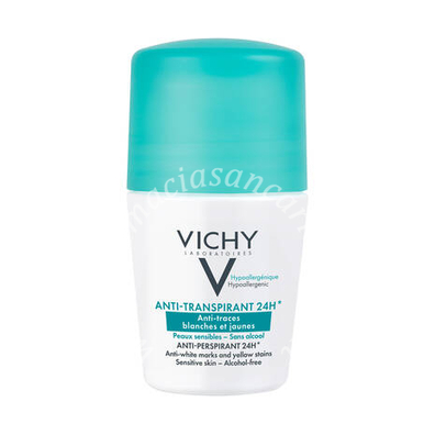 Vichy Deodorante Intensivo Anti Tracce roll on 50ml