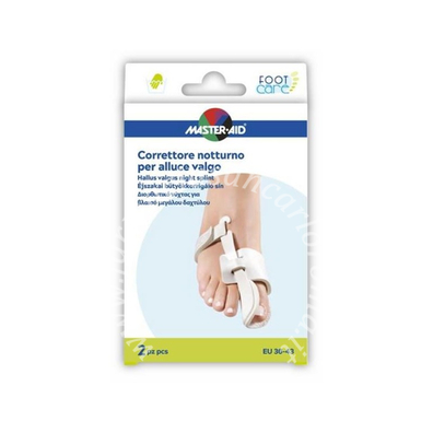 Master-aid foot care correttore notte alluce valgo eu 36-43