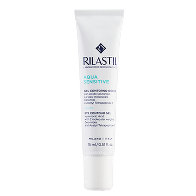 Rilastil aqua sensitive gel contorno occhi 15 ml