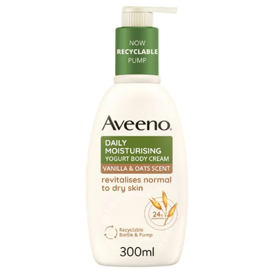 Aveeno crema corpo yogurt vaniglia & avena 300 ml