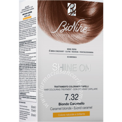 Bionike Tinta shine on Biondo caramello 7.32