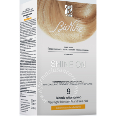 Bionike Tinta Shine On Color Biondo Chiarissimo 9