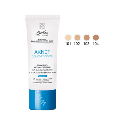 Bionike Aknet comfort cover fondotinta 104 30 ml