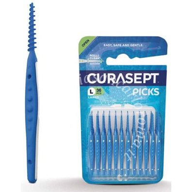 Curasept picks large 36 pezzi