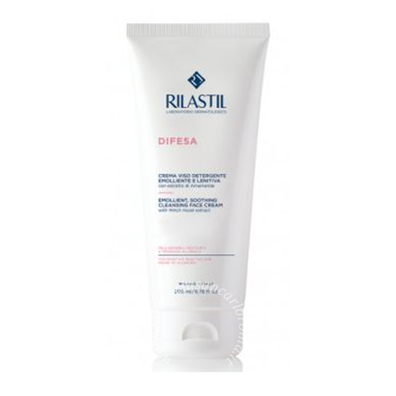 Rilastil difesa crema viso detergente emolliente e lenitiva 200 ml