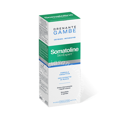 Somatoline cosmetic drenante gambe gel 200 ml