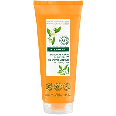 Klorane gel doccia miele d'arancio 200 ml
