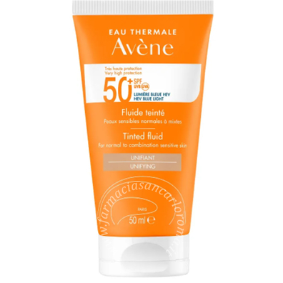 Avene solare fluido spf50+ colorato nuova formula 50 ml