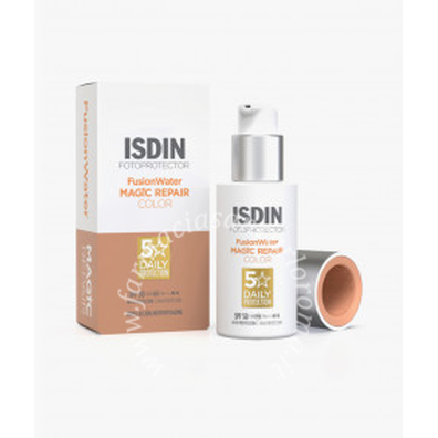 Isdin Fotoprotector fusion water magic repair color 50 ml