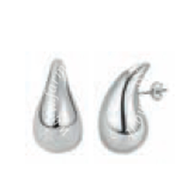 Atelier frattina 55 orecchino goccia argento