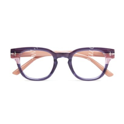 Occhiale da lettura premontato gold funk arancione-fucsia +3,00