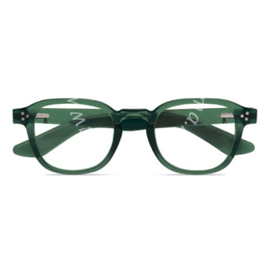 Occhiale da lettura premontato platinum giglio verde pino +1,00