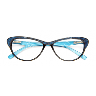 Occhiale da lettura premontato platinum ginevra blu +3,50