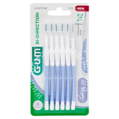 Gum bi-direction iso 0 0,6 mm 6 pezzi