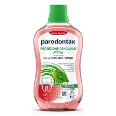 Parodontax collutorio protezione gengive herbal 500 ml