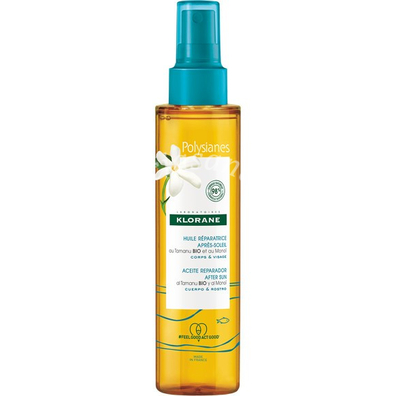 Klorane olio ristrutturante doposole al tamanu e monoi 150 ml