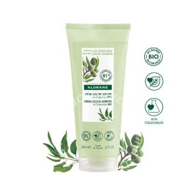 Klorane crema doccia latte di mandorla 200 ml