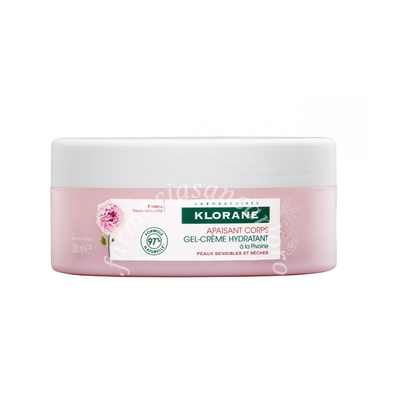 Klorane gel crema idratante alla peonia 200 ml