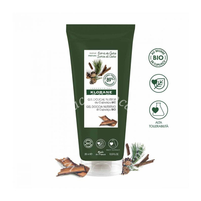 Klorane gel doccia scorza di cedro 200 ml