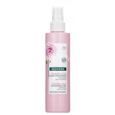 Klorane latte idratante nebulizzato alla peonia 200 ml