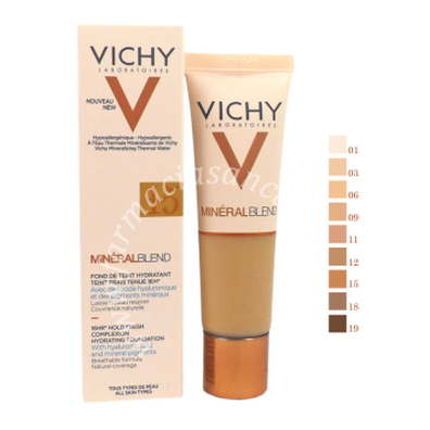 Vichy Mineral blend fondotinta fluid 09 30 ml