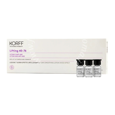 Korff lifting lozione 7gg effetto urto 7 flaconcini da 2 ml